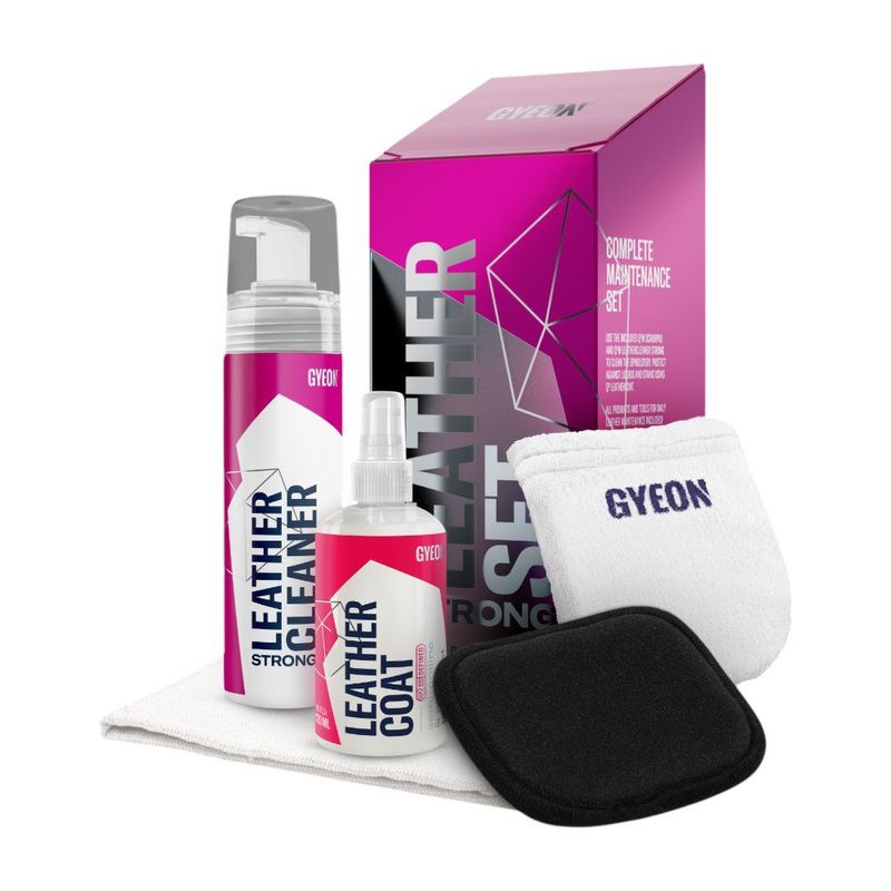 Kit de Limpieza para Piel Gyeon Q2M LeatherSet Strong Protección Completa