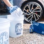 Pad de Lavado de Microfibra Gyeon Q2M WashPad EVO Doble Cara para Auto