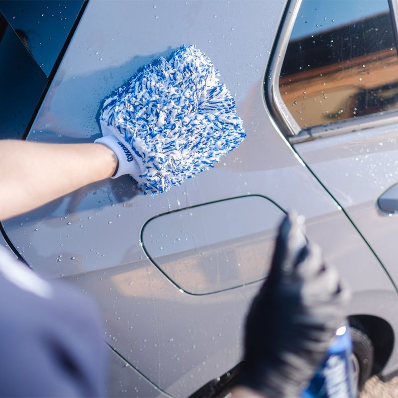 Pad de Lavado de Microfibra Gyeon Q2M WashPad EVO Doble Cara para Auto