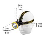 Linterna de Cabeza LED Recargable 160 Lm