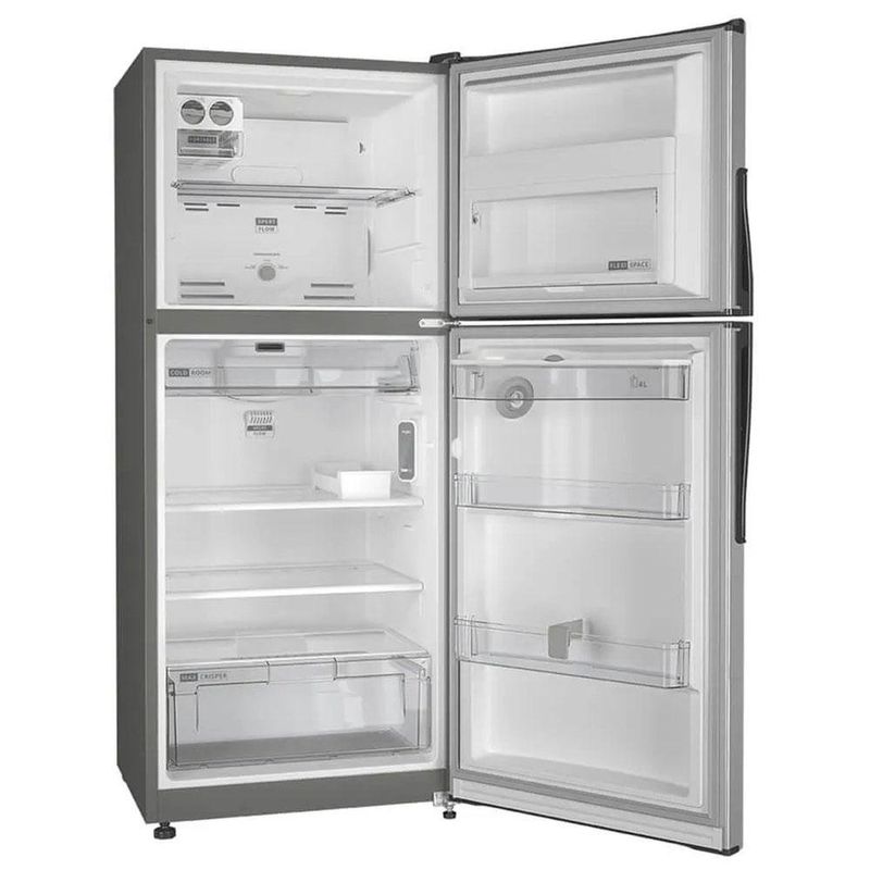 Refrigerador Top Mount 14 Pies³ Acero Inoxidable con Dispensador de Agua