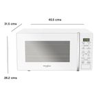Microondas 0.7 Pies Cúbicos Color Blanco