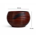 Maceta Bromelia Antique Rusty 36 x 37 Cm - Vassart