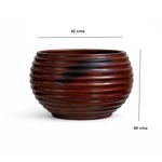 Maceta Bromelia Antique Rusty 42 x 48 Cm