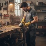 Esmeriladora Angular 4 1/2 plg y Motor de 700W