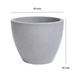 Maceta Verona Beige de 40 x 30 Cm - Vassart