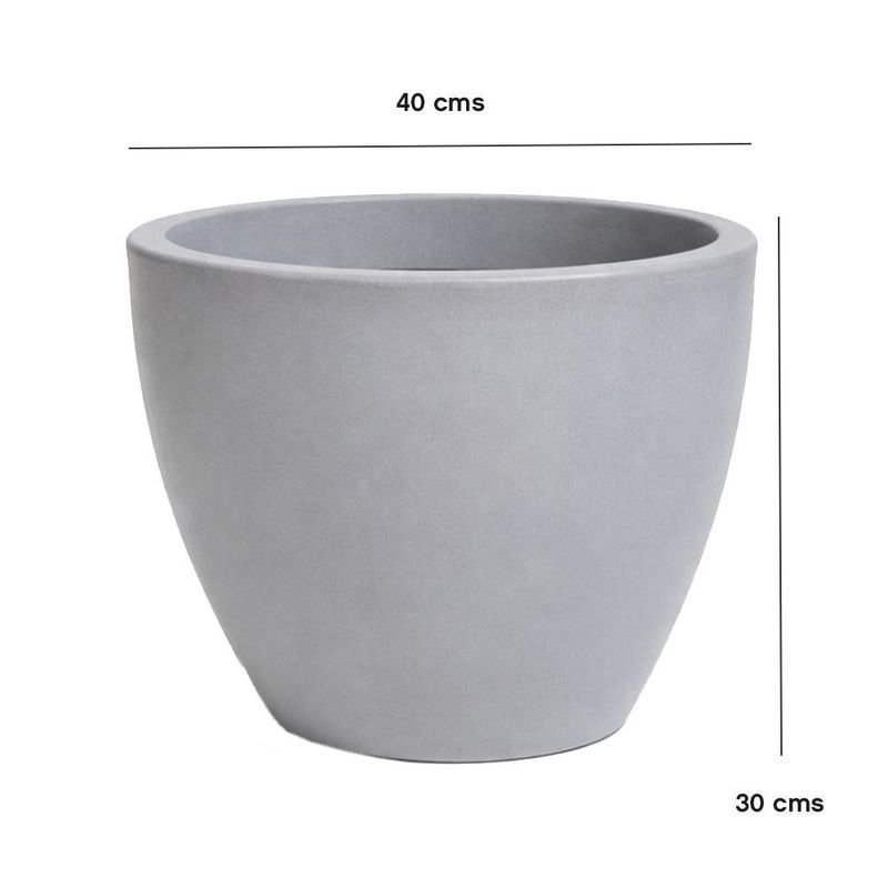 Maceta Verona Beige de 40 x 30 Cm - Vassart