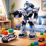 Robot RC con Luces y Sonido Colores Surtidos