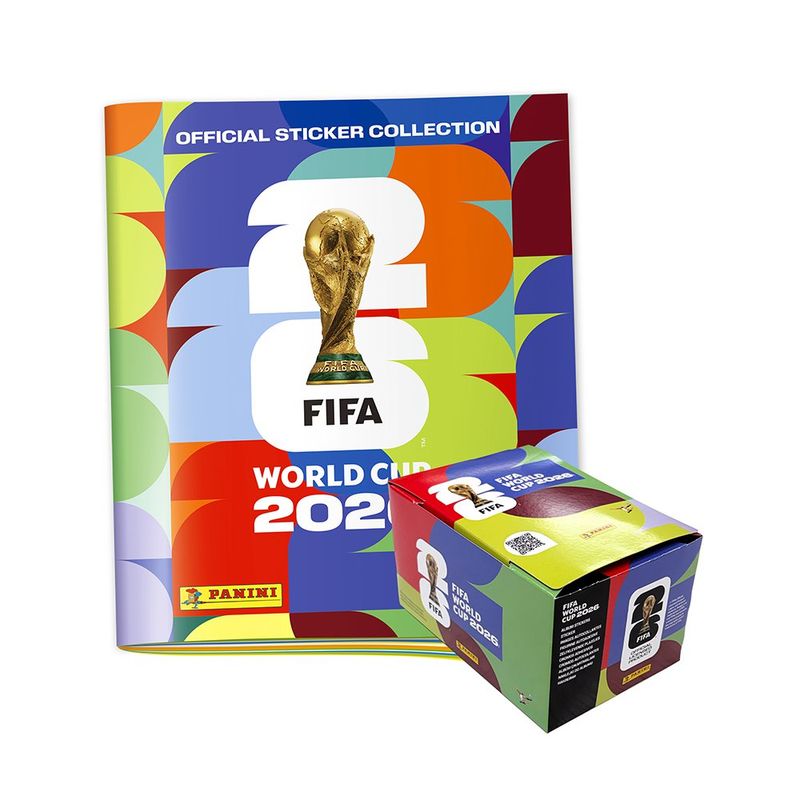 Preventa Álbum Panini Pasta Suave de la Copa del Mundo 2026 + Caja de Sobres