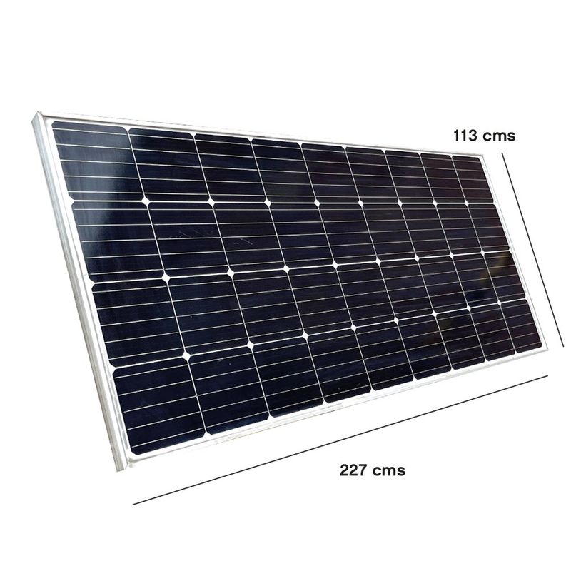 Panel Solar Bifacial 580W