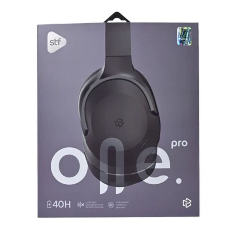Audífonos Inalámbricos One Pro On Ear Bluetooth ANC Color Negro