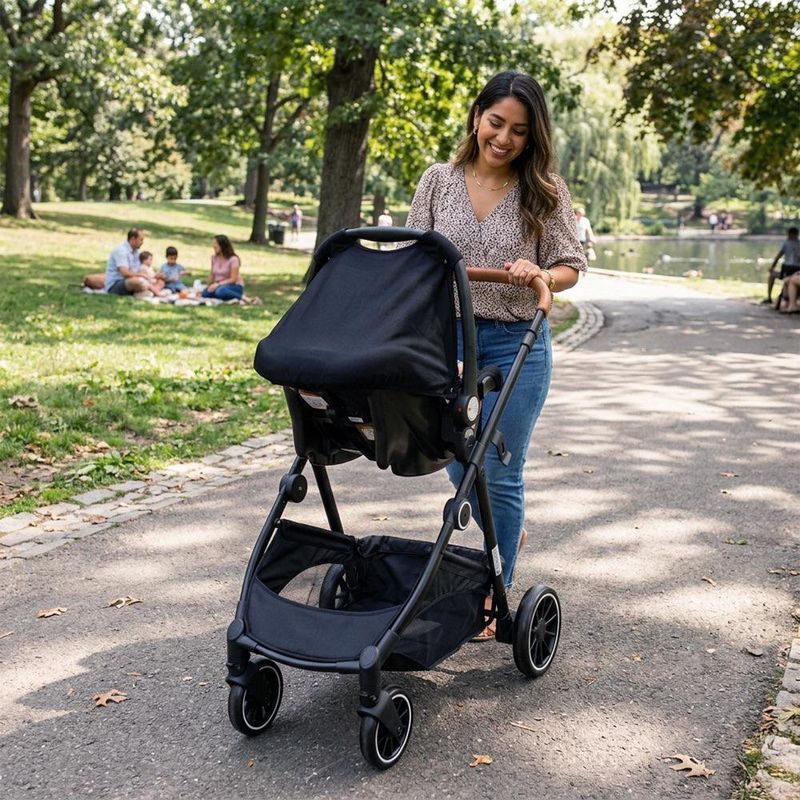 Travel System Noa Color Rojo
