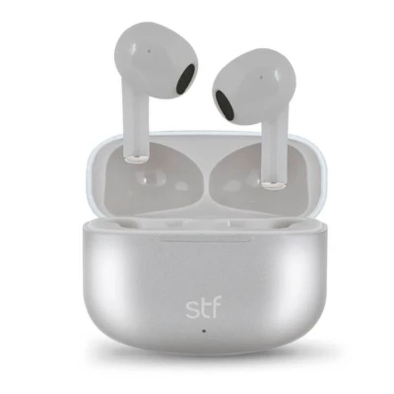 Audífonos Inalámbricos Aurum True Wireless Bluetooth con Micrófono Color Blanco