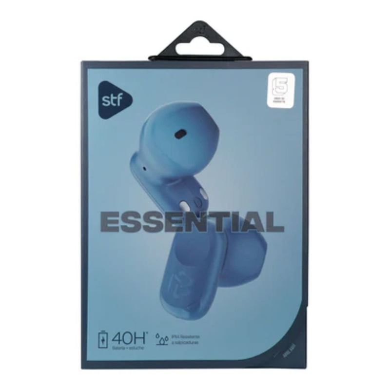 Audífonos Inalámbricos Essential True Wireless Bluetooth con Micrófono Color Azul