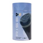 Bocina Inalámbrica Portátil Rise Bluetooth con Luz LED RGB de 2 plg Color Azul