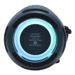 Bocina Inalámbrica Portátil Rise Bluetooth con Luz LED RGB de 2 plg Color Azul