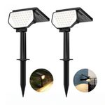 Lámpara Solar LED de 0.9W con Estaca Luz Cálida IP65