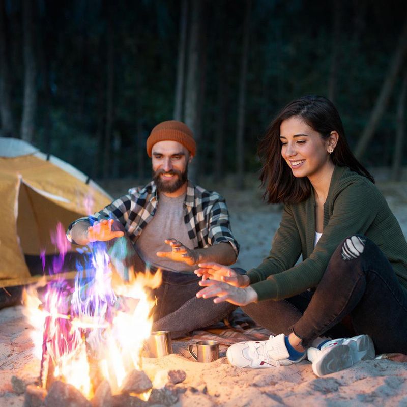 Llamas Mágicas Decorativas para Fuego