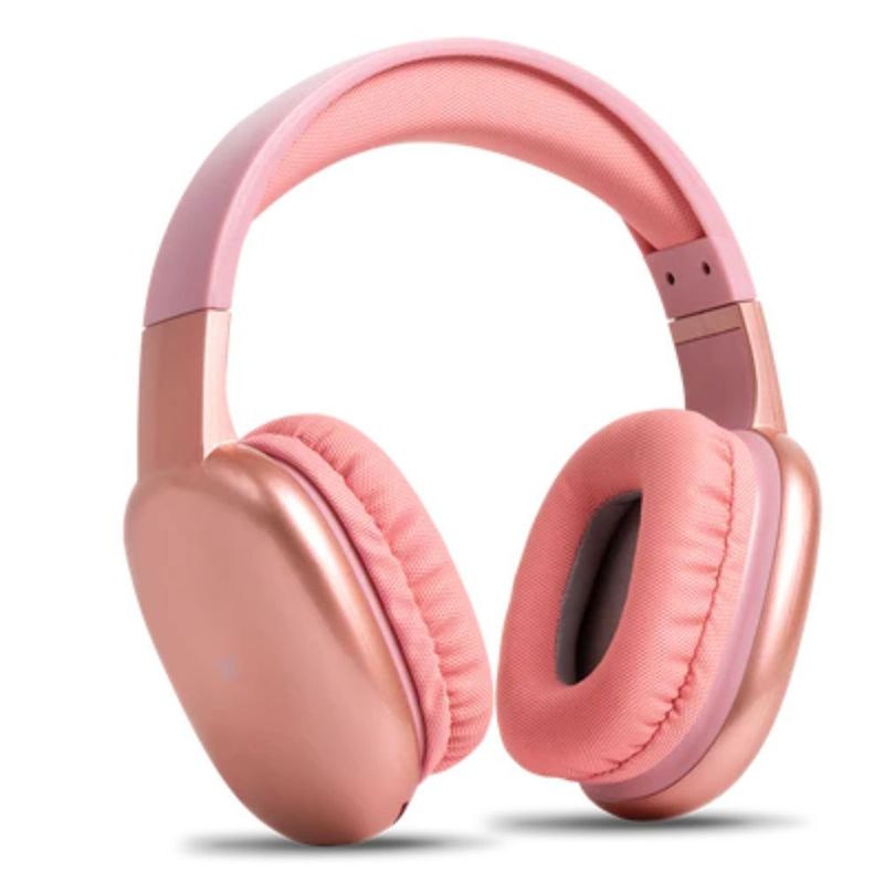 Audífonos Inalámbricos Aurum Over Ear Bluetooth con Micrófono Color Rosado