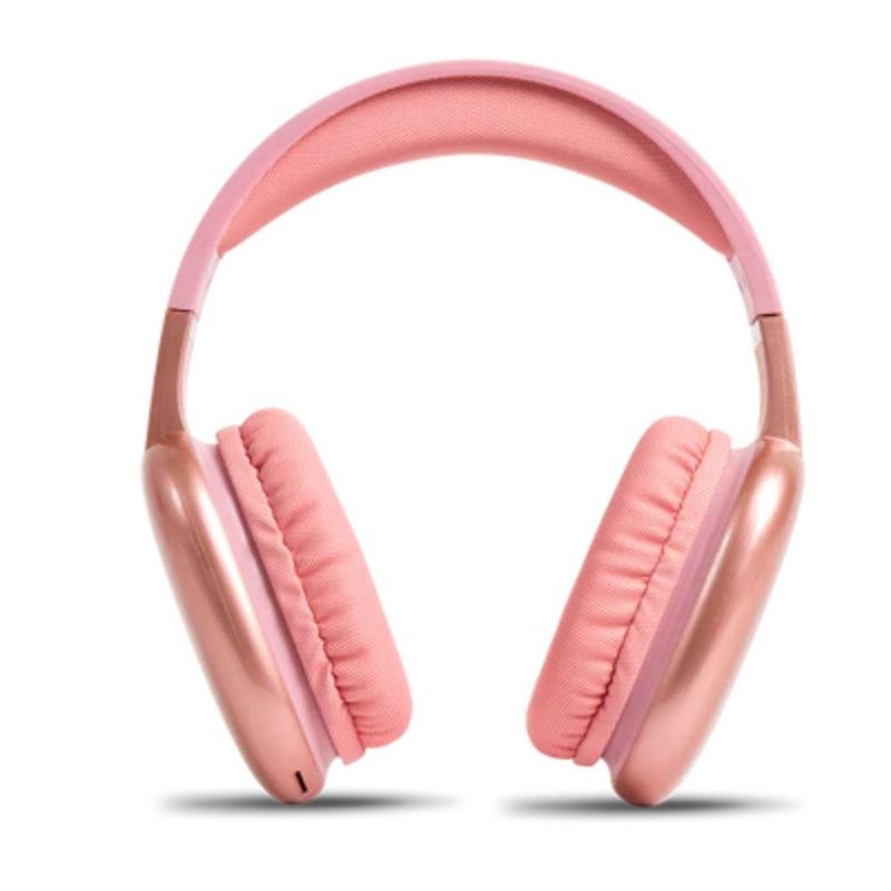 Audífonos Inalámbricos Aurum Over Ear Bluetooth con Micrófono Color Rosado