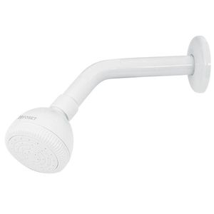 Ducha Fija Plástica Color Blanco - Foset