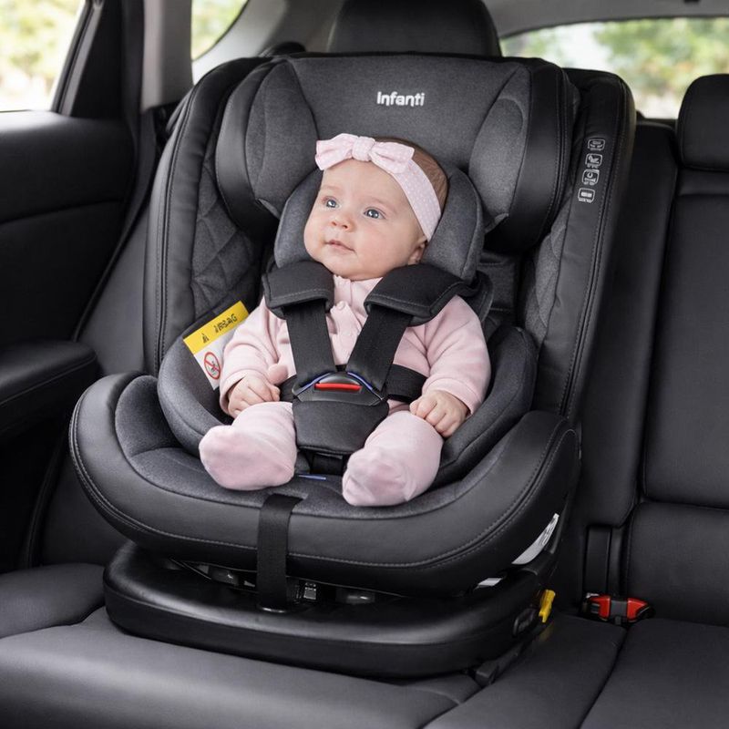Silla de Seguridad para Carro I-Giro 360° Dark