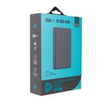 Batería Portátil 10000 mAh de Carga Inalámbrica 15 W Tipo C PD Color Negro