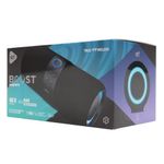 Bocina Inalámbrica Portátil Boost Roam Bluetooth 40W IPX5 Luz LED RGB Color Negro