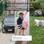 Cámara de Seguridad Exterior C660 KIT WiFi 4K PanTilt con Panel Solar Visión Nocturna Color Blanco