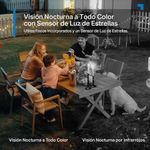 Cámara de Seguridad Exterior C660 KIT WiFi 4K PanTilt con Panel Solar Visión Nocturna Color Blanco