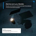 Cámara de Seguridad Exterior C660 KIT WiFi 4K PanTilt con Panel Solar Visión Nocturna Color Blanco