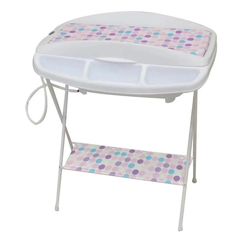 Bañera Y Cambiador Plegable Gaviota Blanca - Prinsel