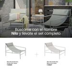 Silla de Jardín Rio de Acero de 67.5 x 75 x 96.5 cm Color Verde