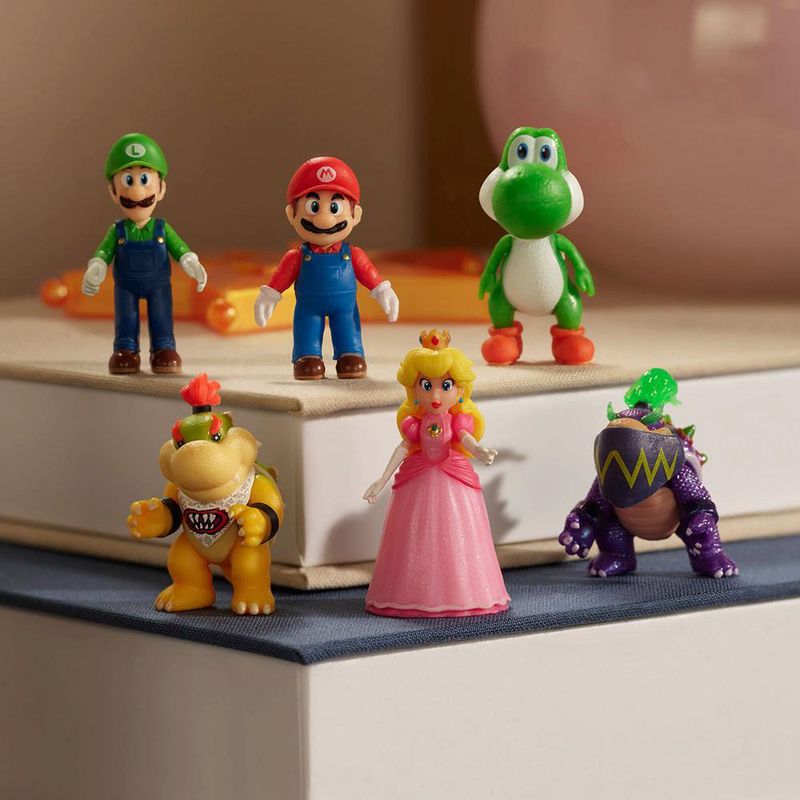 Mini Figura The Super Mario Galaxy Movie Diseños Surtidos