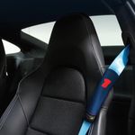 Set de 3 Piezas Cubre Volante y Cubre Cinturón Negro Red Bull Racing MV1