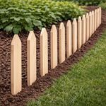 Set de 4 Estacas de Madera para Jardín 2 x 17.5 Plg