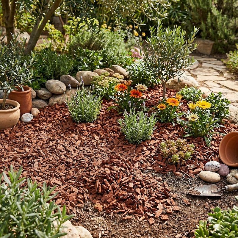 Cubresuelos de Corteza Mediana