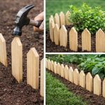 Set de 4 Estacas de Madera con Punta de 2 x 48 Plg