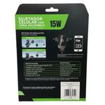 Soporte para Celular con Cargador Inalámbrico para Auto