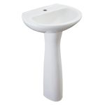 Lavamanos con Pedestal Ecoline Blanco