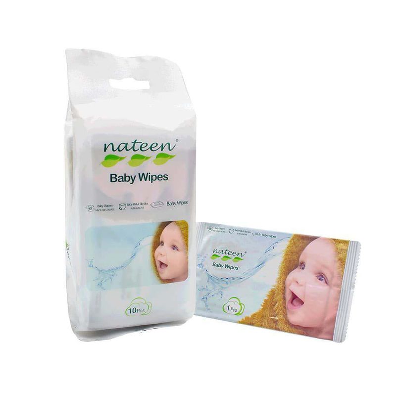 Toalla Húmeda Bebé 10 Unidades - Nateen