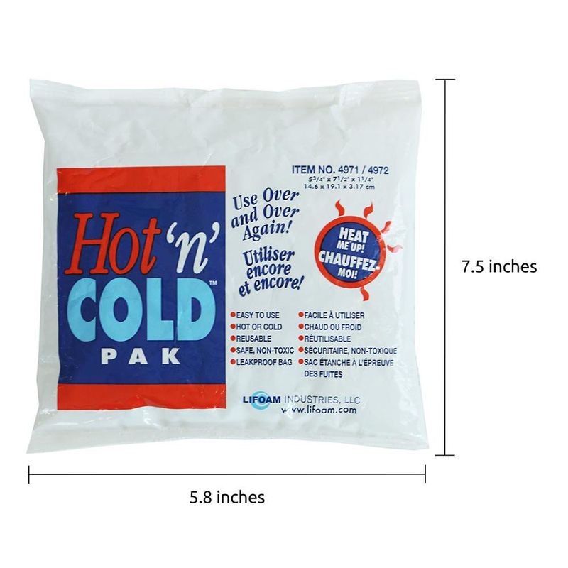 Bolsa de Hielo Seco Reutilizable Hot N Cold Pak Mediano