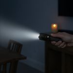 Linterna de Mano Recargable Alcance 80 Metros 40 lm