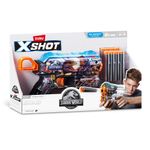 Lanzador de Dardos Xshot Skins Jurassic 8 Pzas