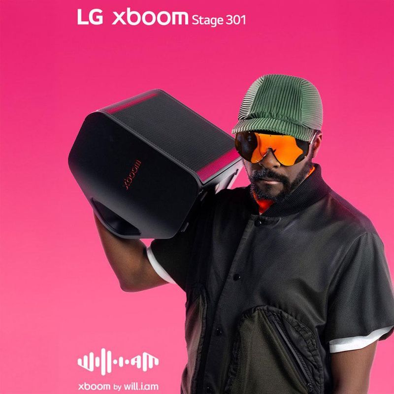 Bocina Bluetooth LG XBOOM Stage 301 de 120 W