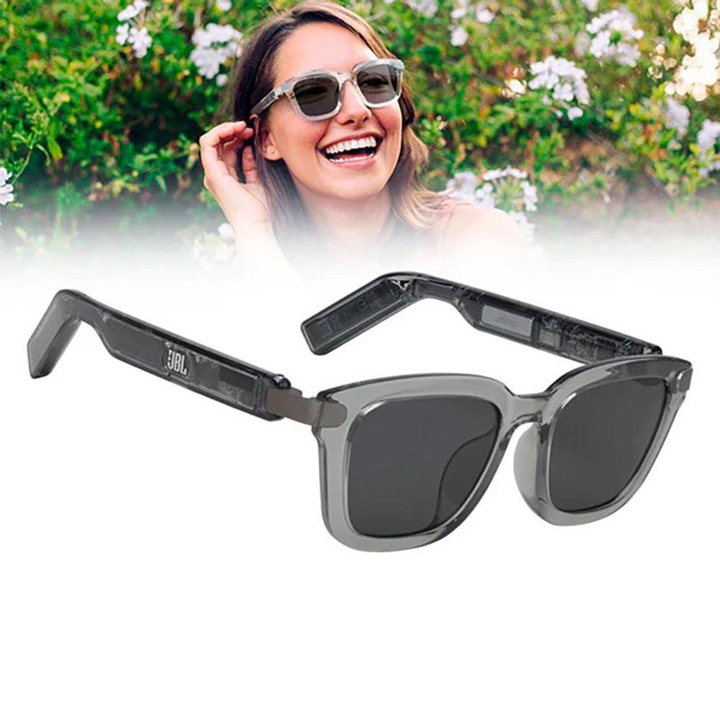Gafas de Sol con Audio Soundgear Frames Cuadradas Color Ónix