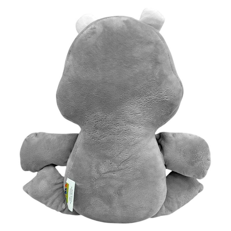 Cojín Decorativo Diseño Hipopótamo de Felpa Suave