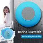Bocina Inalámbrica Bluetooth para Ducha con Micrófono Colores Surtidos