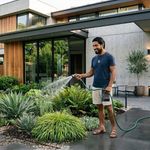 Set de Manguera con Organizador 3 Capas de 15 Metros