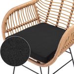 Set de Muebles Exterior de Ratán Claro